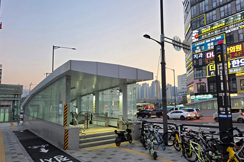 [지하철/광역전철 역사 탐방] 검단신도시 상업 중심지역 - 인천 1호선 아라역