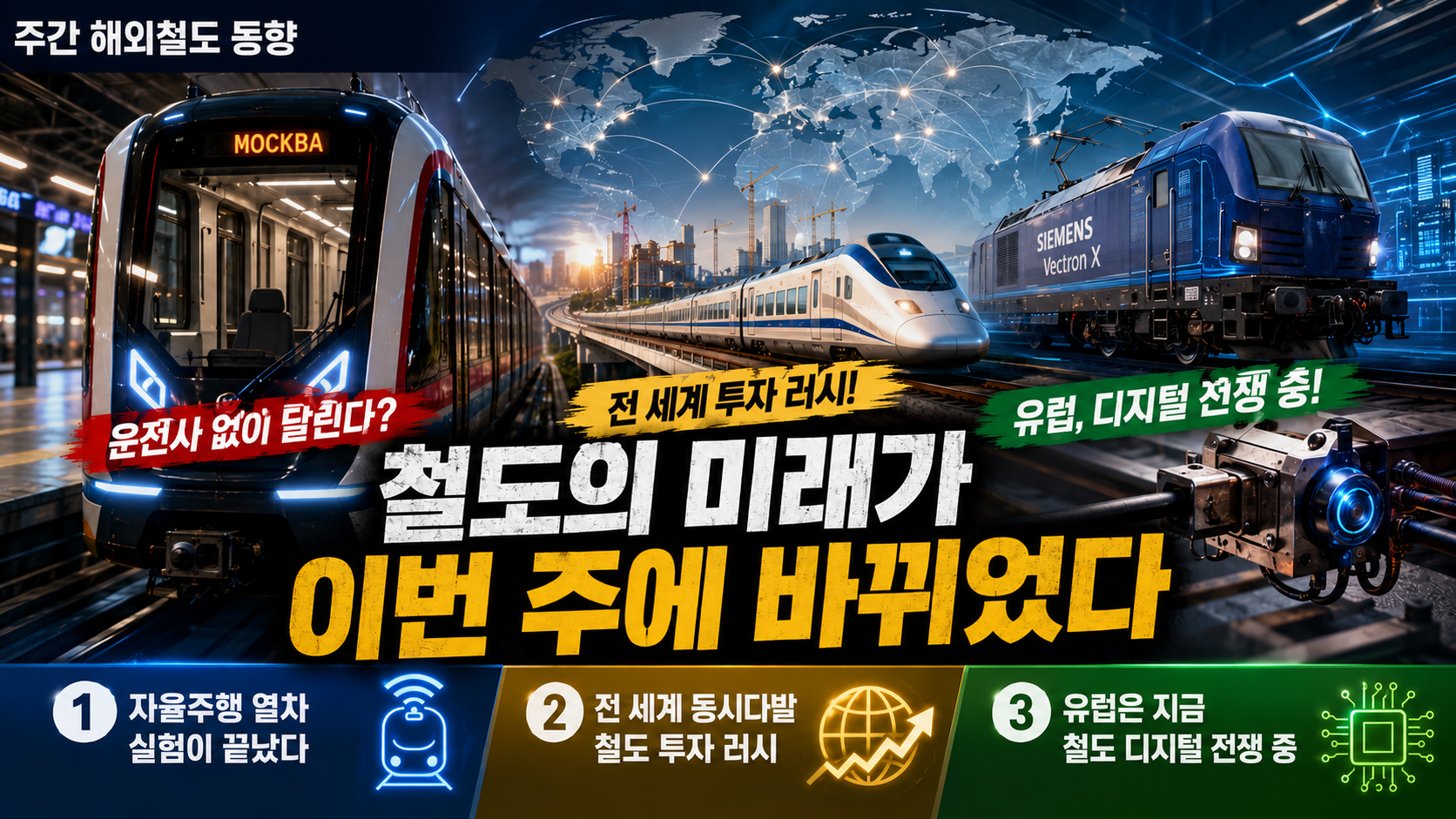 주간해외철도동향 2026년 6월 2주차