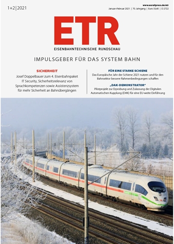 ETR : Eisenbahntechnische rundschan - 1-2/2021 표지