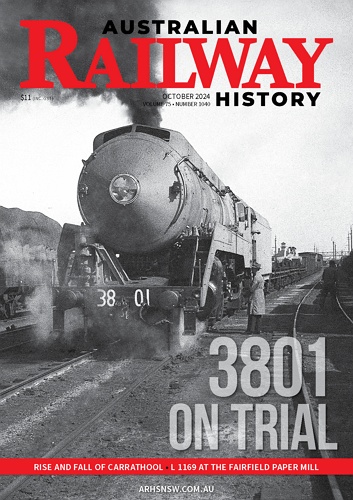 Australian Railway History 표지