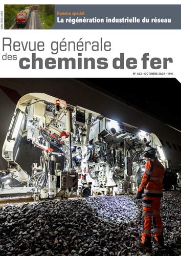 Revue Generale des Chemins de Fer 표지