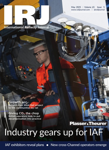 IRJ(International Railway Journal) 표지