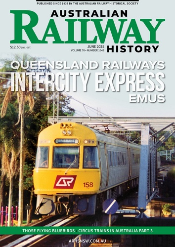 Australian Railway History 표지