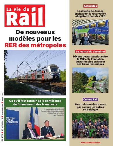 La Vie du Rail Hebdo 표지
