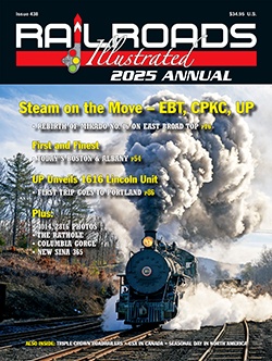 RAILROADS ILLUSTRATED ANNUAL 2025 표지