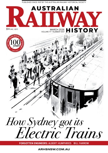 Australian Railway History 표지