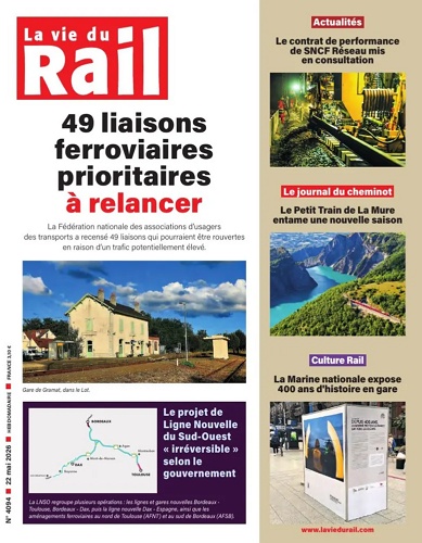 La Vie du Rail Hebdo 표지