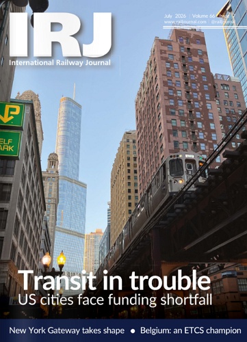 IRJ(International Railway Journal) 표지
