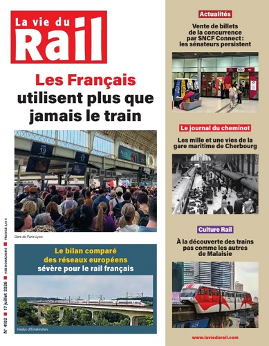 La Vie du Rail Hebdo 표지