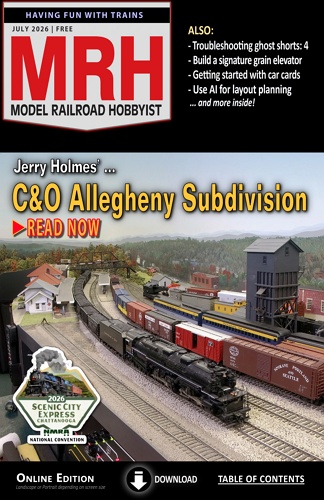 MRH(Model Railroad Hobbyist) 표지