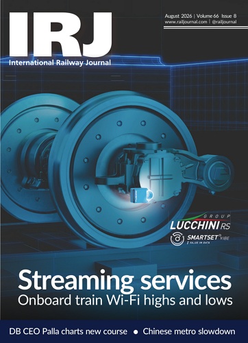 IRJ(International Railway Journal) 표지