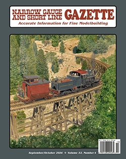 Narrow Gauge and Shortline Gazette 표지