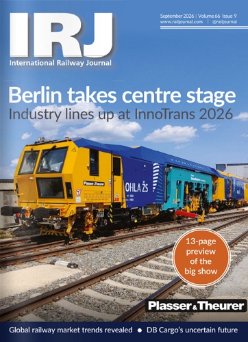 IRJ(International Railway Journal) 표지