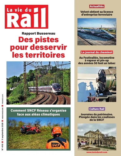 La Vie du Rail Hebdo 표지